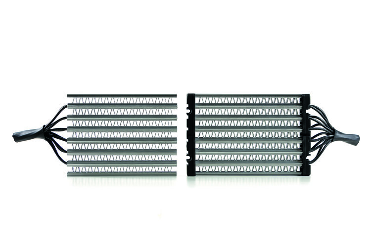 HRP13 M 24/22 230V -D-H Finned Resistor Heater (Protected)